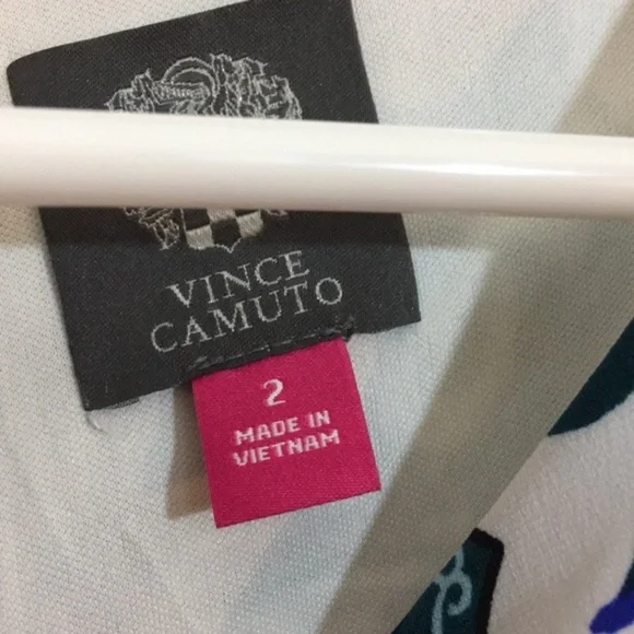 NEW Vince Camuto Jersey shift floral dress - Picture 2 of 4